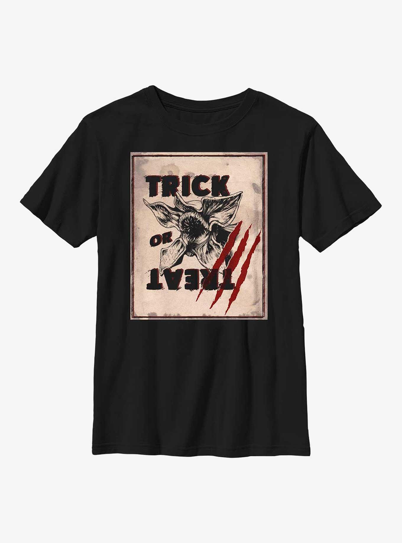 Stranger Things Trick Or Treat Youth T-Shirt, , hi-res