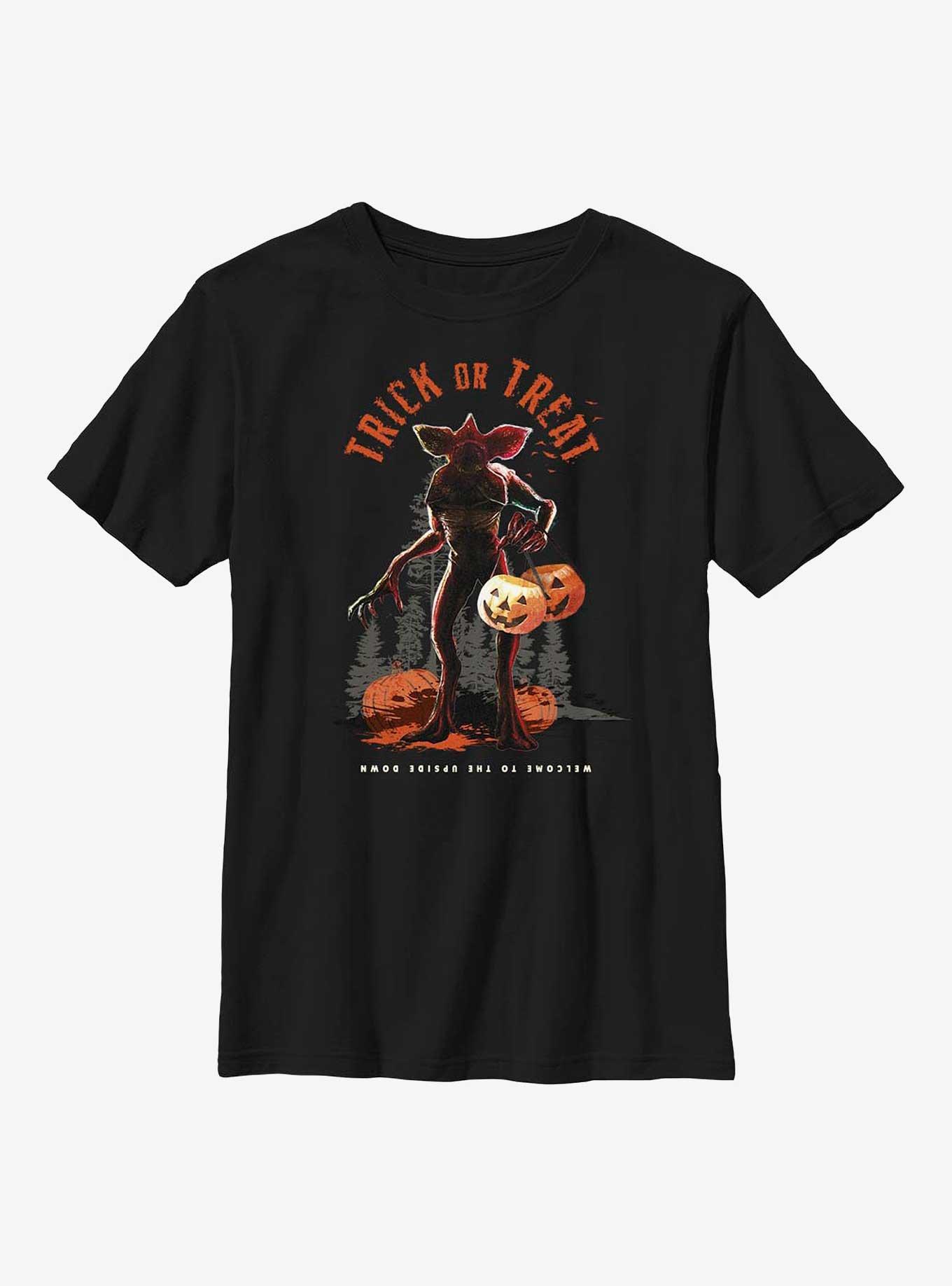 Stranger Things Trick Or Treating Demo Youth T-Shirt, , hi-res