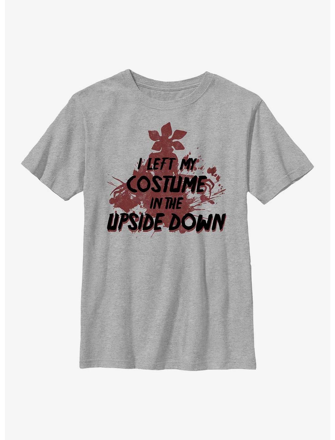 Stranger Things Upside Down Costume Youth T-Shirt, ATH HTR, hi-res