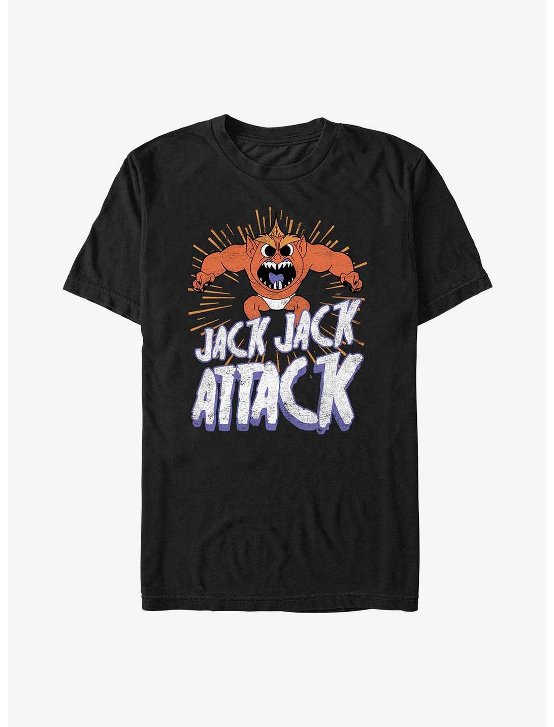 Disney Pixar The Incredibles Jack Jack Horror T-Shirt, BLACK, hi-res