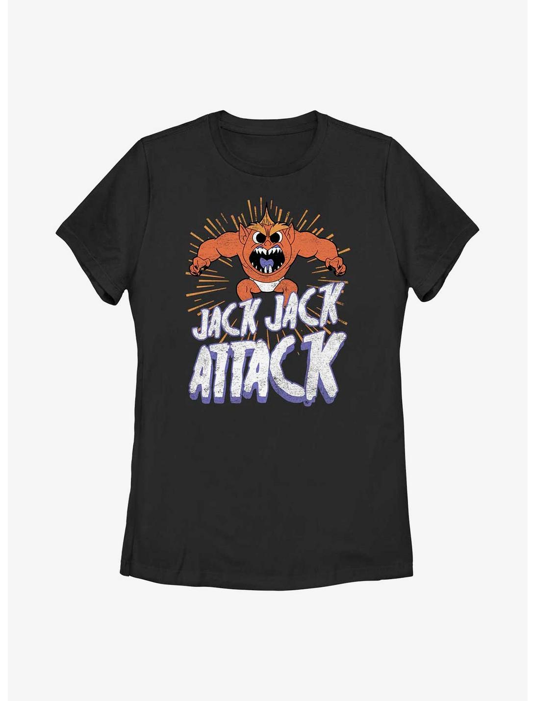 Disney Pixar The Incredibles Jack Jack Horror Womens T-Shirt, BLACK, hi-res