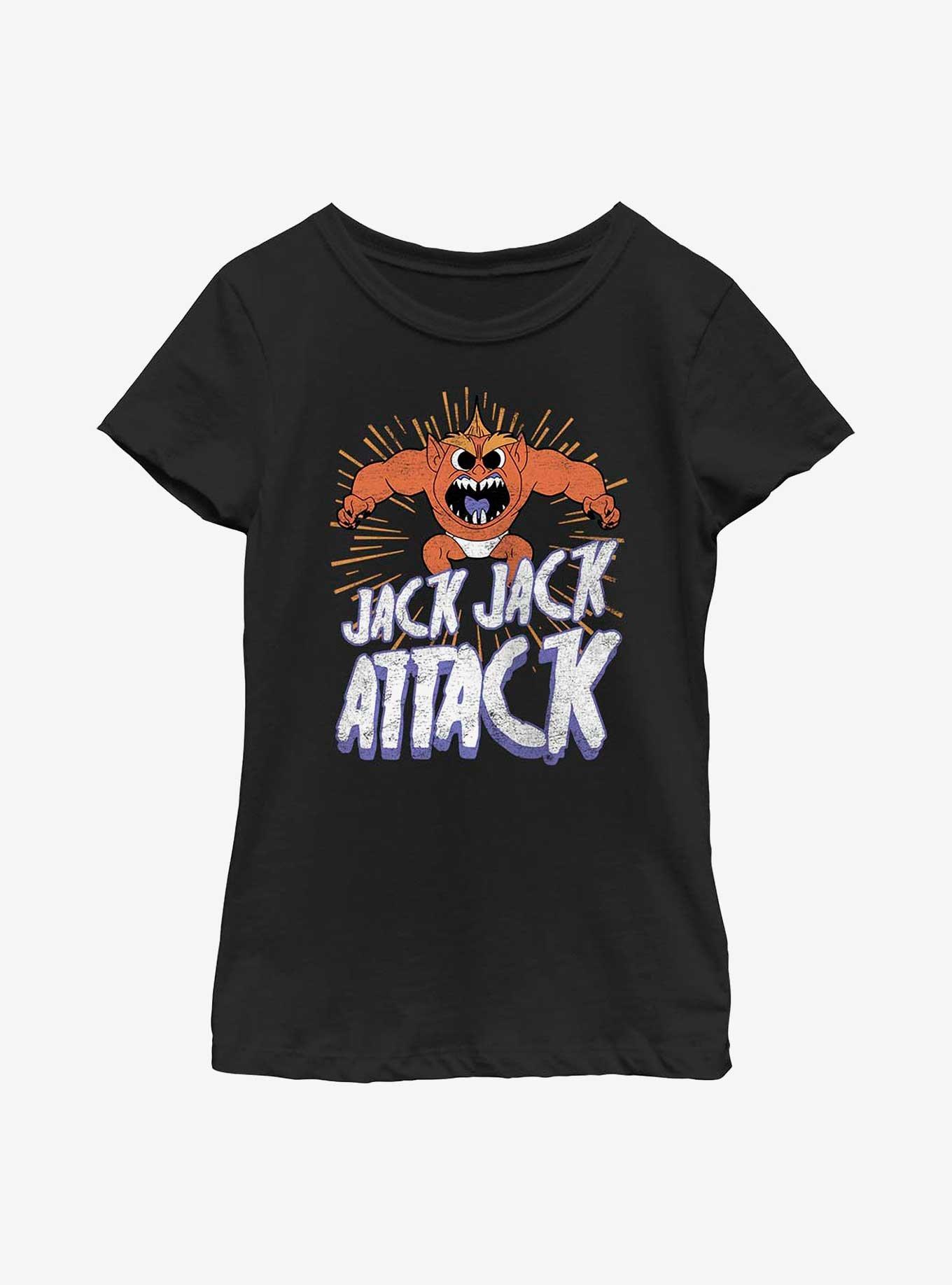 Disney Pixar The Incredibles Jack Jack Horror Youth Girls T-Shirt, , hi-res