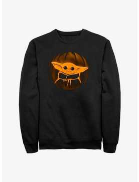 Star Wars The Mandalorian Pumpkin Child Sweatshirt, , hi-res