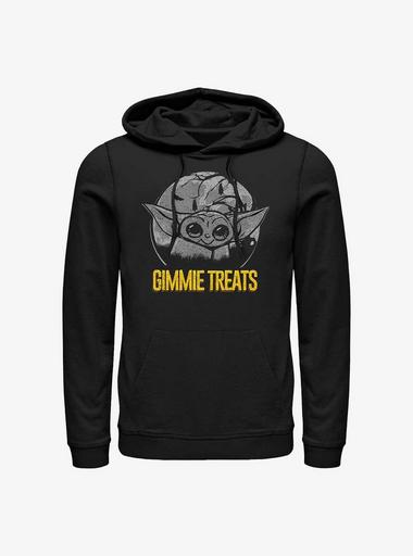 Star Wars The Mandalorian Gimme Treats Child Hoodie BLACK BoxLunch