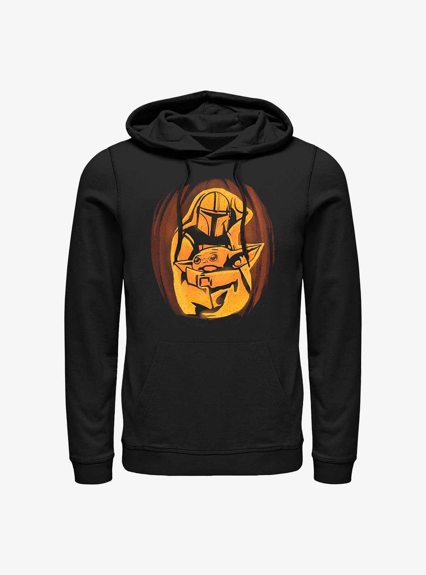 Star Wars The Mandalorian Child Pumpkin Hoodie, , hi-res