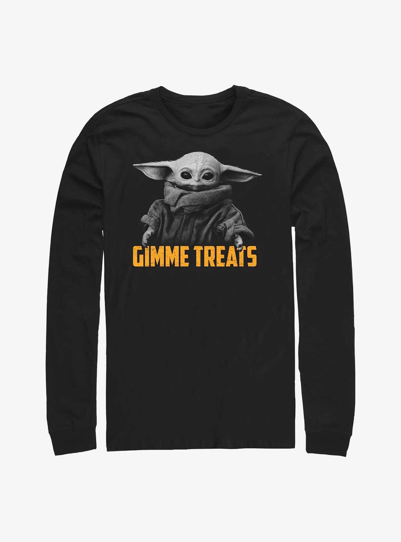 Star Wars The Mandalorian Photoreal Gimme Treats Long-Sleeve T-Shirt, , hi-res