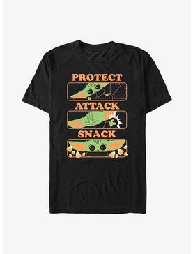 Star Wars The Mandalorian Protect And Snack T-Shirt, , hi-res