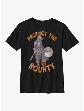 Star Wars The Mandalorian Protect The Bounty Youth T-Shirt, , hi-res