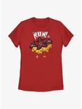 Stranger Things Run Away Womens T-Shirt, RED, hi-res