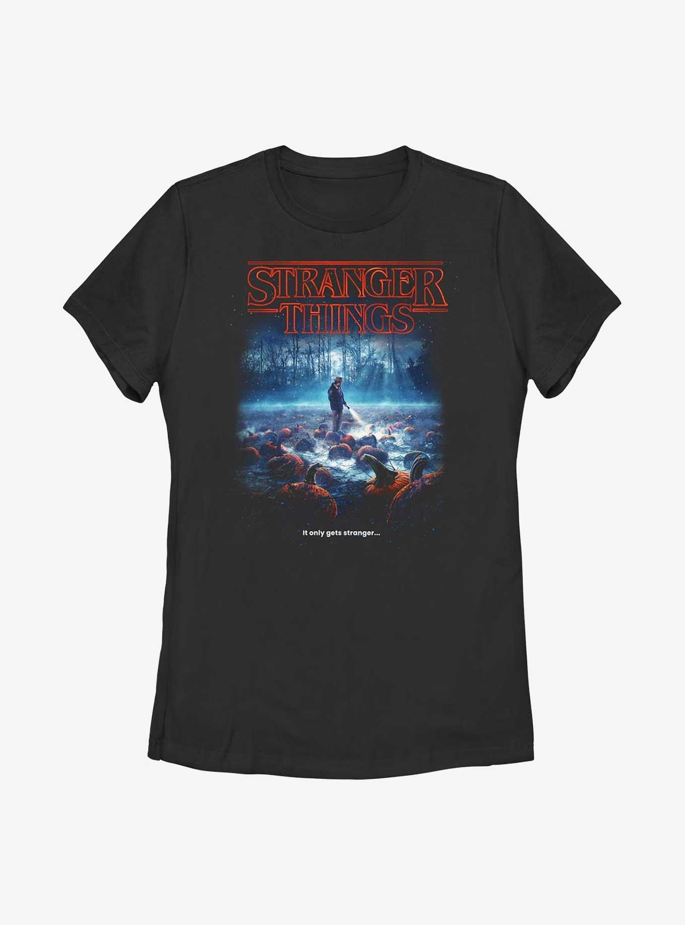 Stranger Things Strange Pumpkins Womens T-Shirt, , hi-res