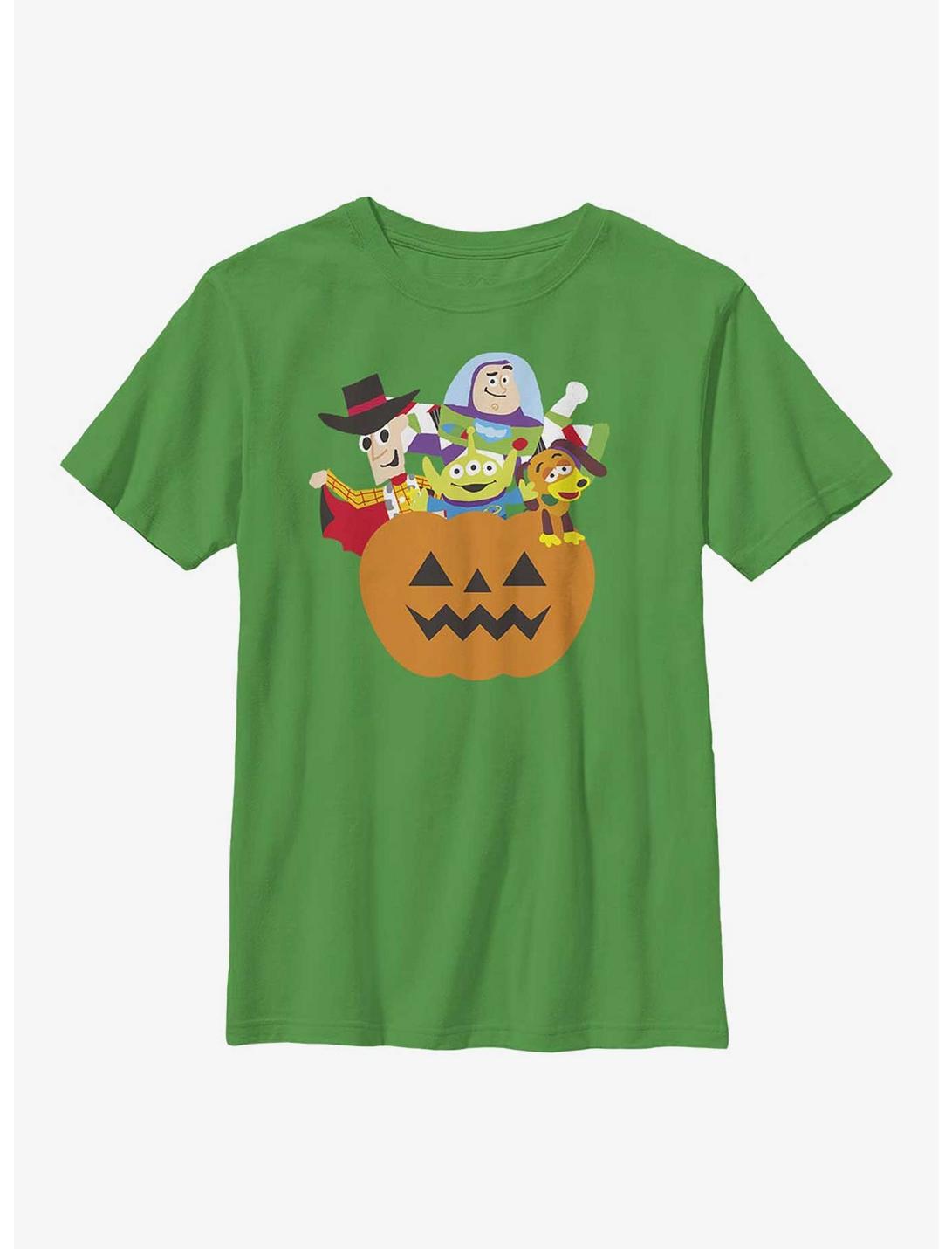 Plus Size Disney Pixar Toy Story Pumpkin Surprise Youth T-Shirt, KELLY, hi-res