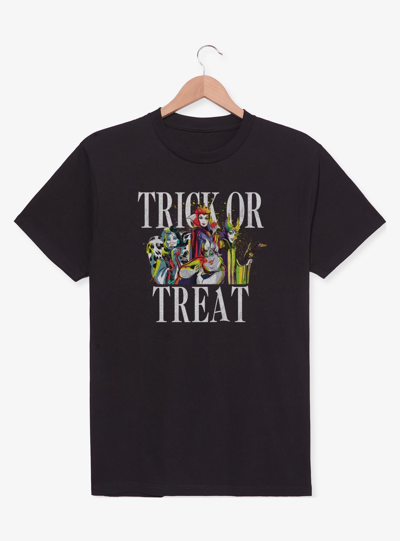 Disney Villains Trick Or Treat T-Shirt