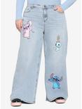 Disney Lilo & Stitch Straight Leg Jeans Plus Size, MULTI, hi-res