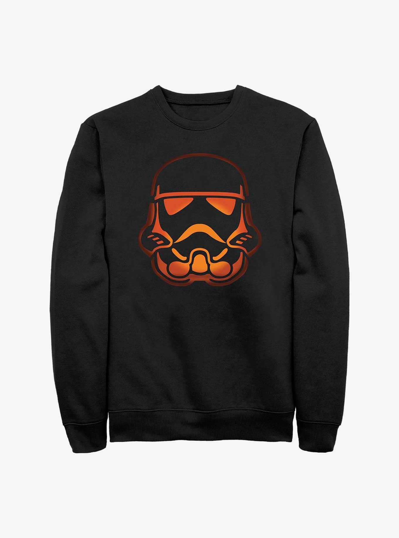 Star Wars Pumpkin Trooper Sweatshirt, BLACK, hi-res