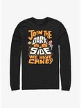 Star Wars Candy Vader Long-Sleeve T-Shirt, BLACK, hi-res