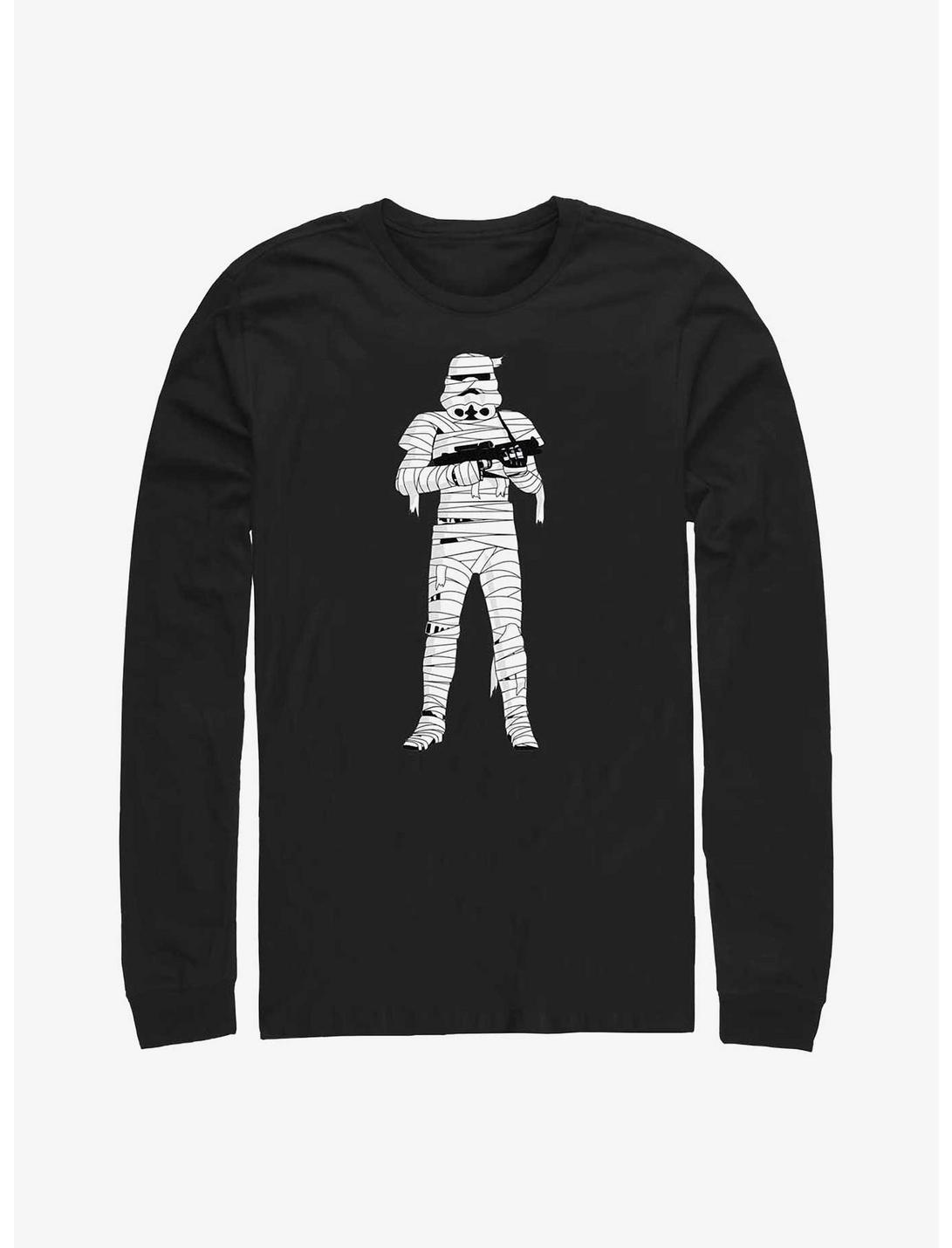 Star Wars Mummy Trooper Long-Sleeve T-Shirt, BLACK, hi-res