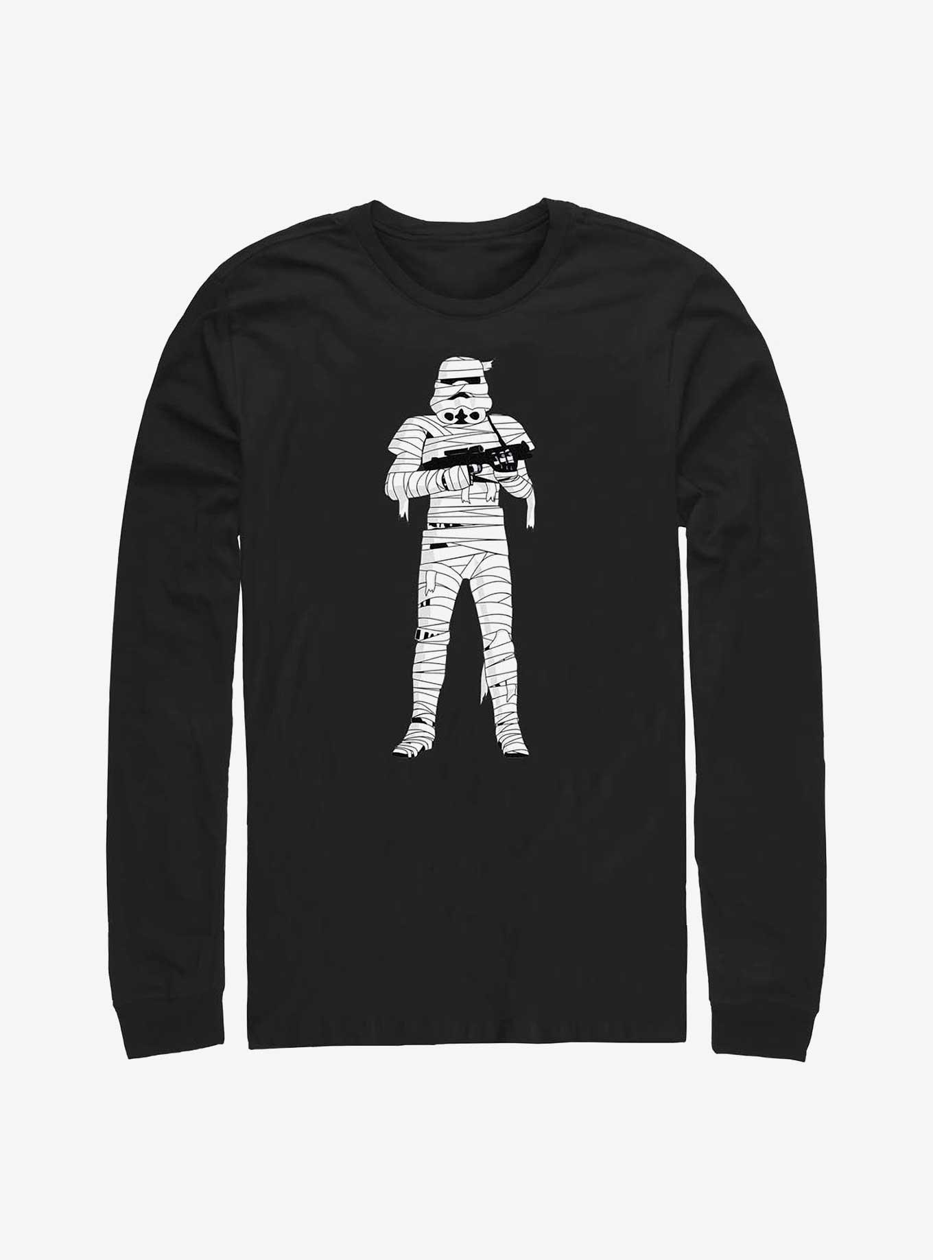 Star Wars Mummy Trooper Long-Sleeve T-Shirt, BLACK, hi-res