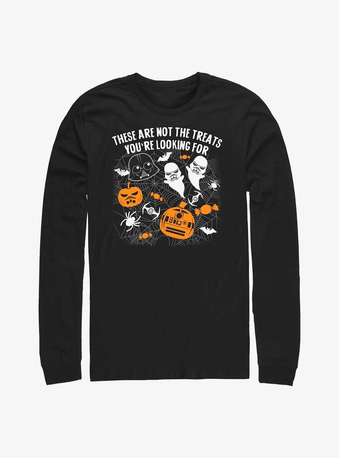 Star Wars Not The Treats Long-Sleeve T-Shirt, BLACK, hi-res