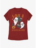 Star Wars Ghoulactic Halloween Womens T-Shirt, RED, hi-res