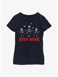 Star Wars Creep Wars Youth Girls T-Shirt, NAVY, hi-res