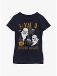 Plus Size Star Wars Ghoulactic Haloween Youth Girls T-Shirt, NAVY, hi-res