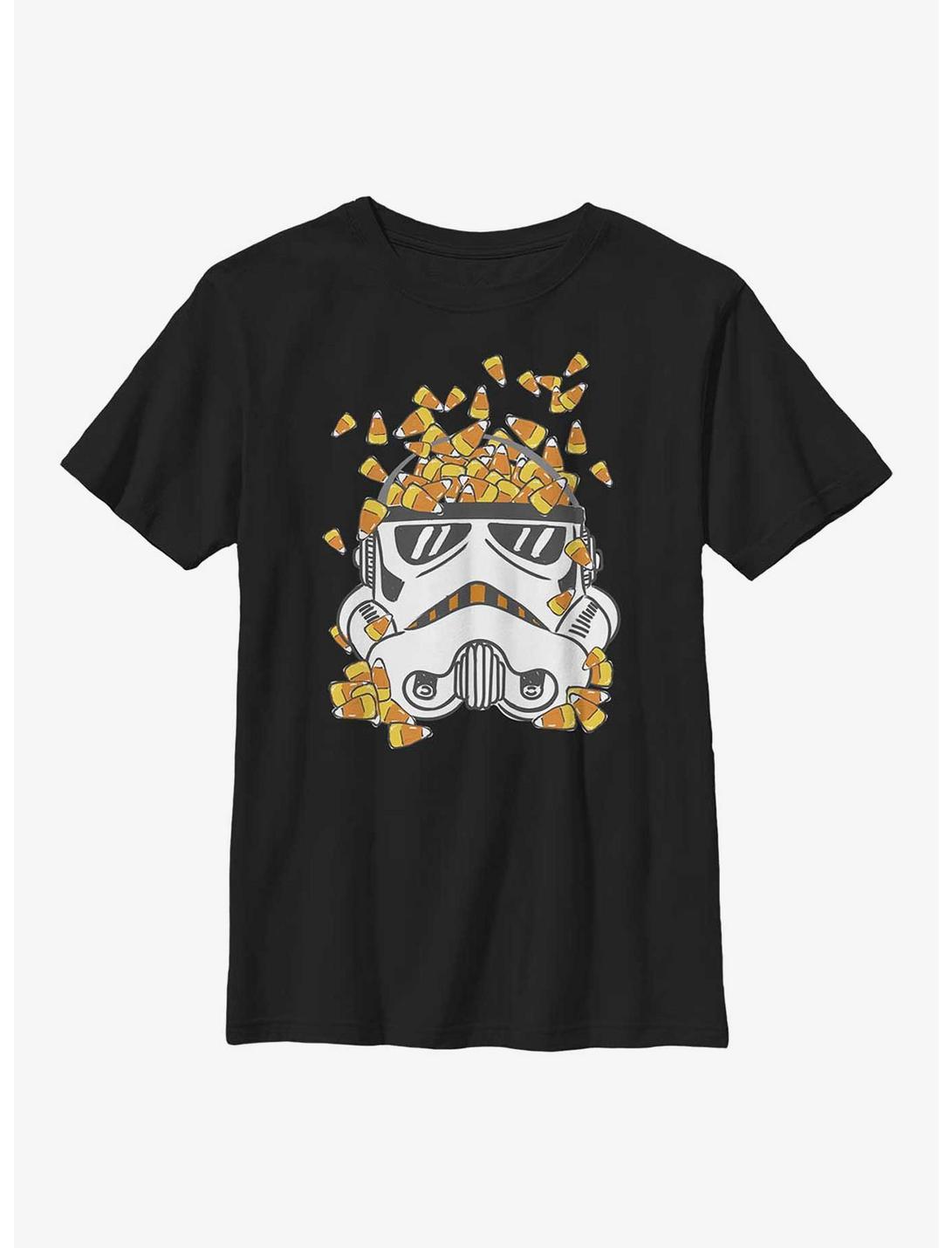 Star Wars Candy Corn Trooper Youth T-Shirt, BLACK, hi-res
