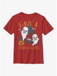 Star Wars Ghoulactic Halloween Youth T-Shirt, RED, hi-res