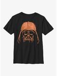 Star Wars Orange Vader Drip Youth T-Shirt, BLACK, hi-res