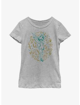 Disney Tinker Bell Spooky Vintage Youth Girls T-Shirt, , hi-res