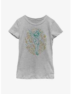 Disney Tinker Bell Spooky Vintage Youth Girls T-Shirt, , hi-res