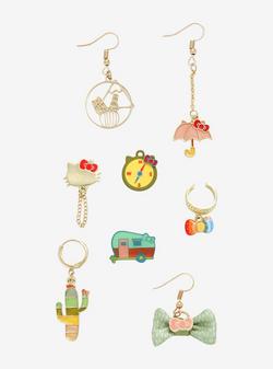 Hello Kitty Sanrio Earrings 3 pack 