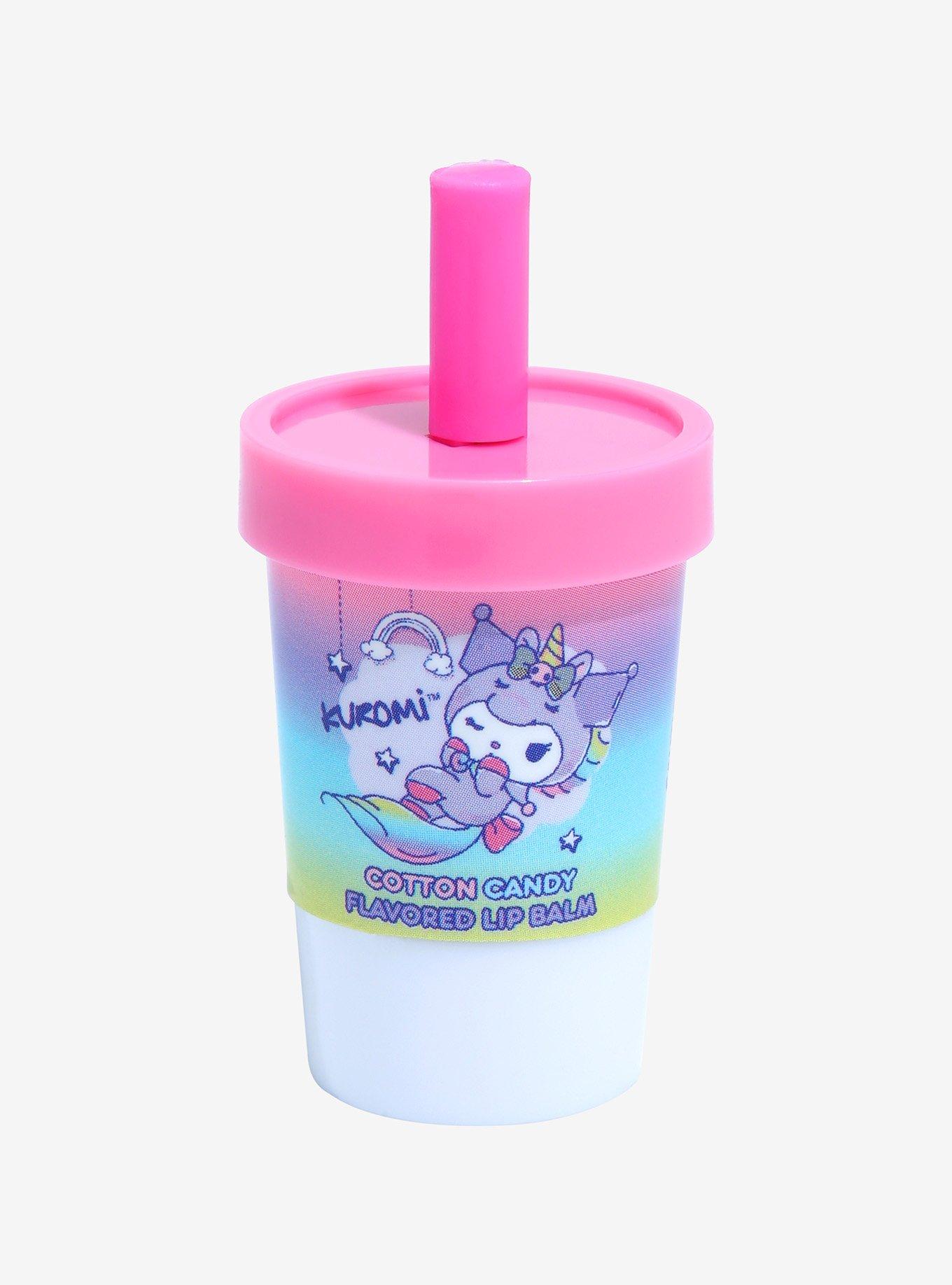 Sanrio Kuromi Cotton Candy Cup Lip Balm - BoxLunch Exclusive, , hi-res