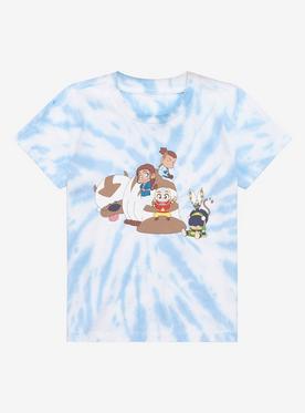 Avatar: The Last Airbender Chibi Group Portrait Tie-Dye Toddler T-Shirt - BoxLunch Exclusive