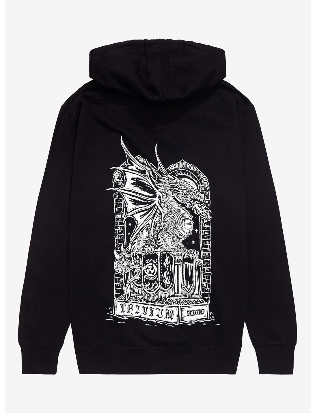 Trivium In The Court Of The Dragon Hoodie, BLACK, hi-res