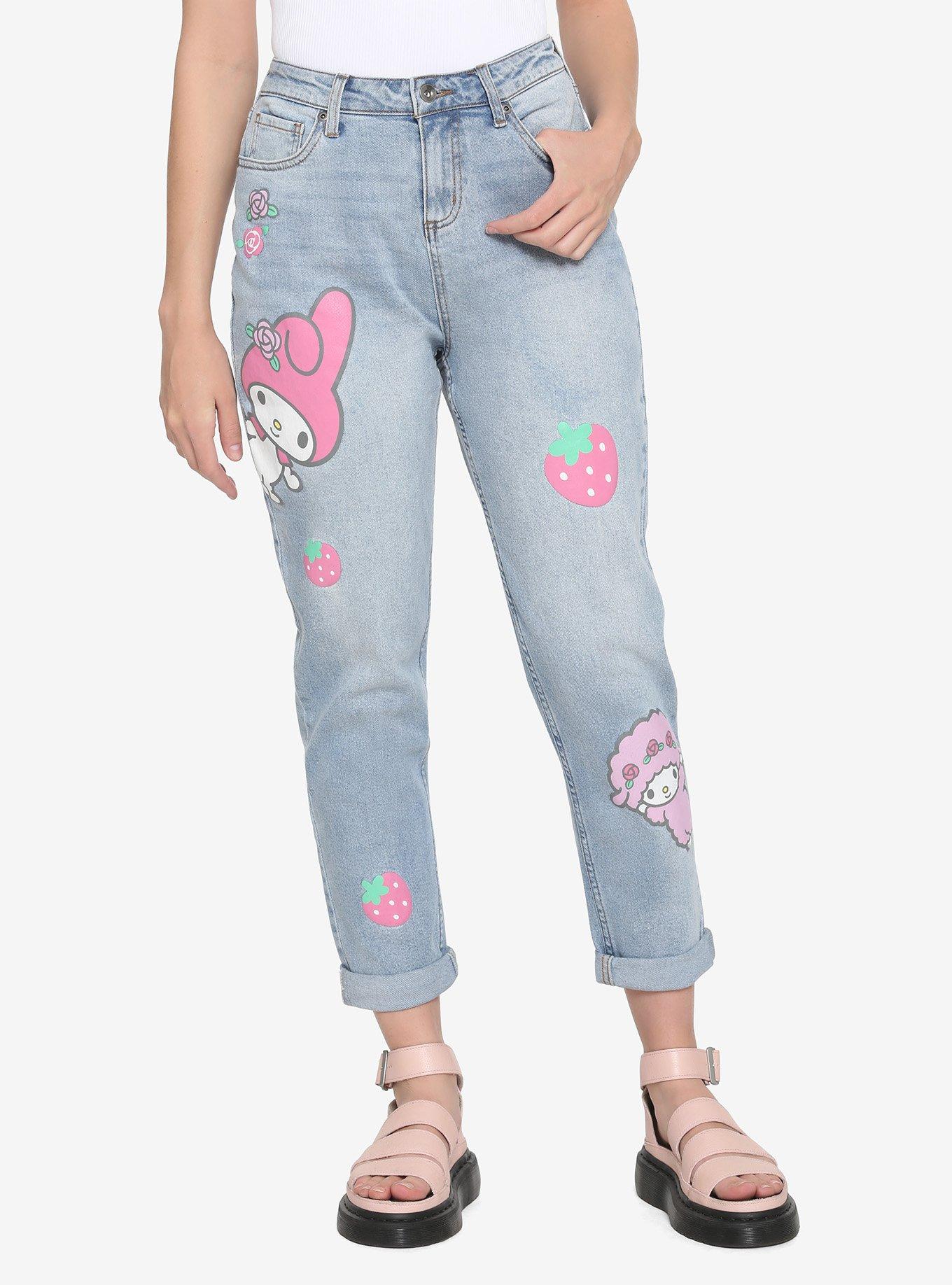 My Melody Mom Jeans, MULTI, hi-res