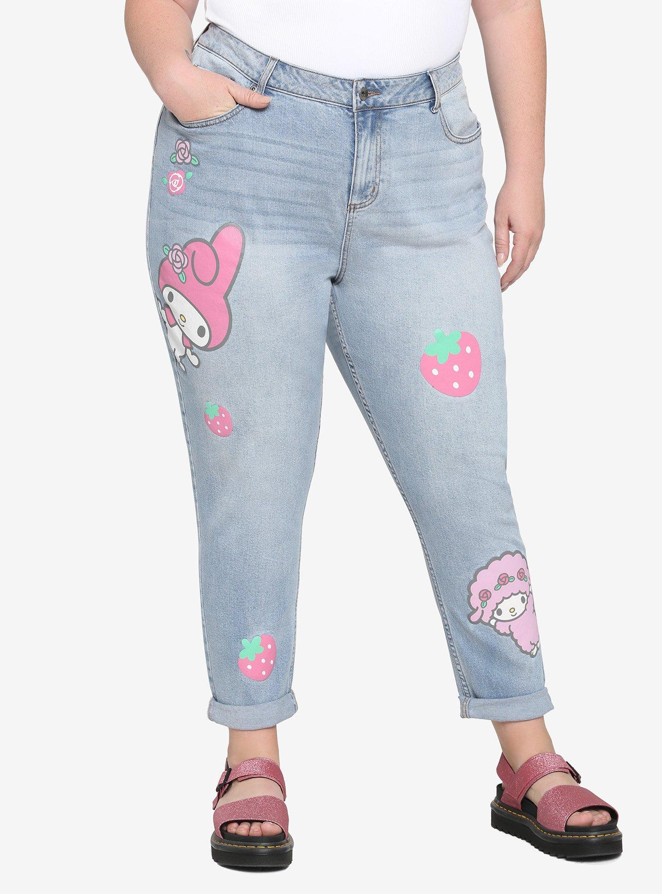 My Melody Mom Jeans Plus Size