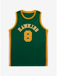 Stranger Things Hawkins High School Lucas Sinclair Basketball Jersey - BoxLunch Exclusive, GREEN, hi-res