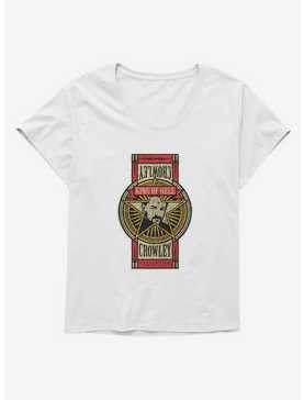 Supernatural Crowley King Of Hell Badge Girls T-Shirt Plus Size, , hi-res