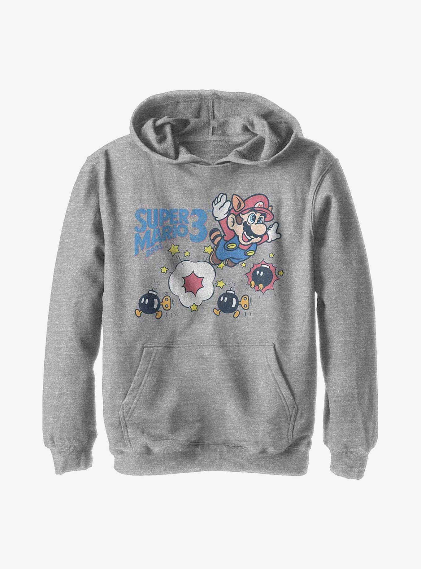 Nintendo Super Mario Retro Summer Youth Hoodie, , hi-res