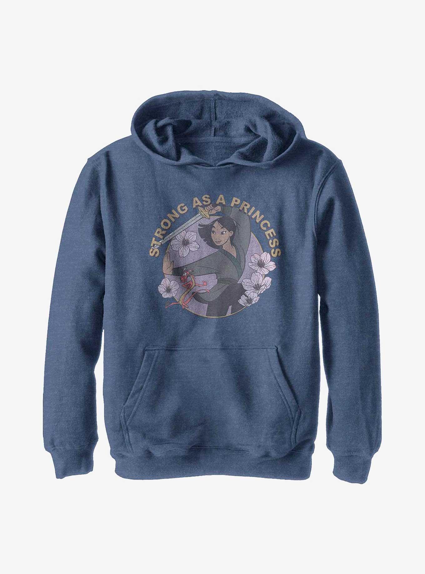 Disney Mulan Fight Like A Princess Youth Hoodie, , hi-res