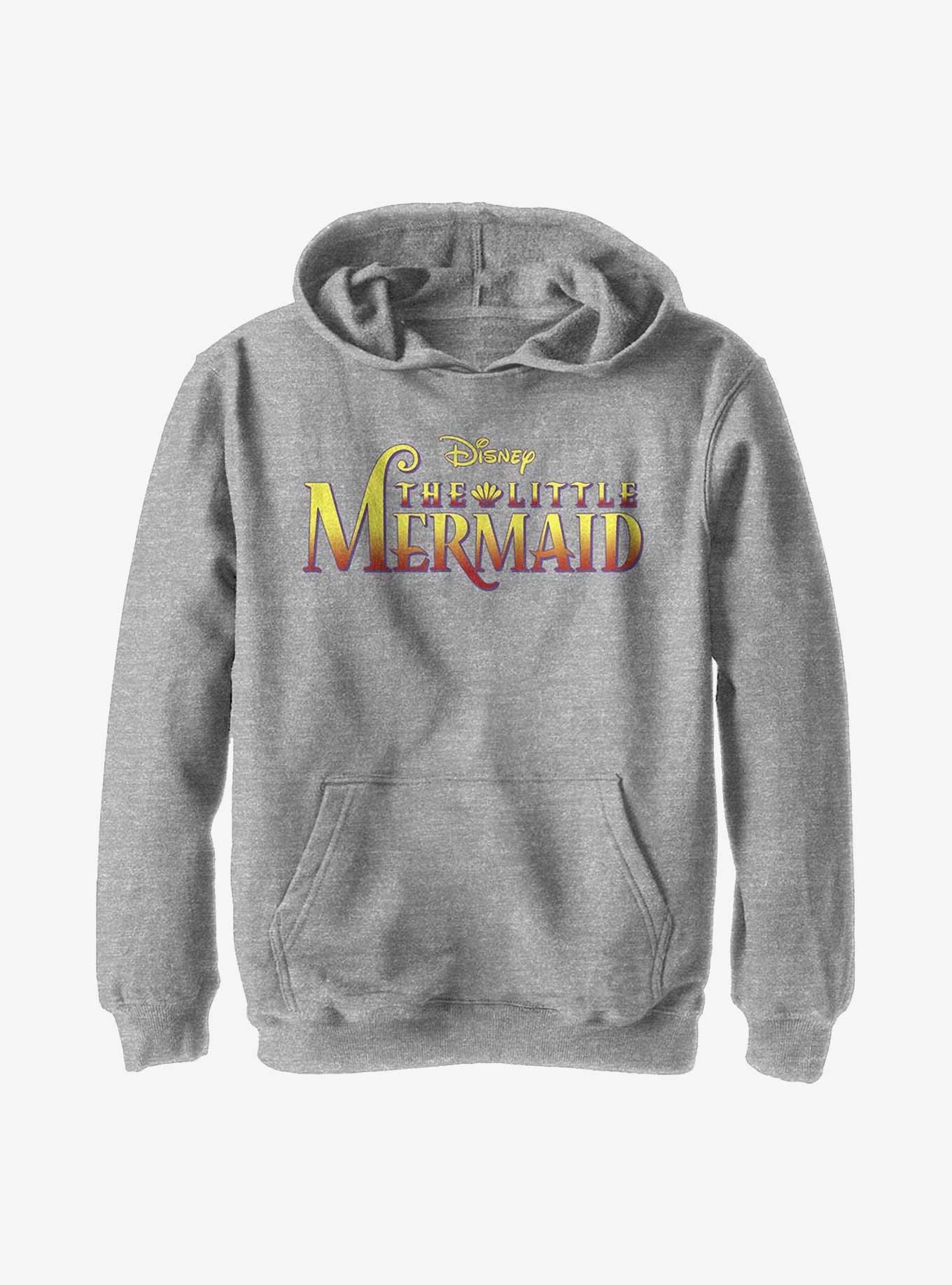 Disney The Little Mermaid Logo Youth Hoodie, , hi-res