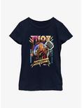 Marvel What If...? Party In Asgardian Youth Girls T-Shirt, NAVY, hi-res