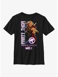 Marvel What If...? Party TIme Thor Youth T-Shirt, BLACK, hi-res
