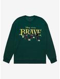 Our Universe Disney Pixar Brave Bear Brothers Crewneck - BoxLunch Exclusive, FOREST GREEN, hi-res