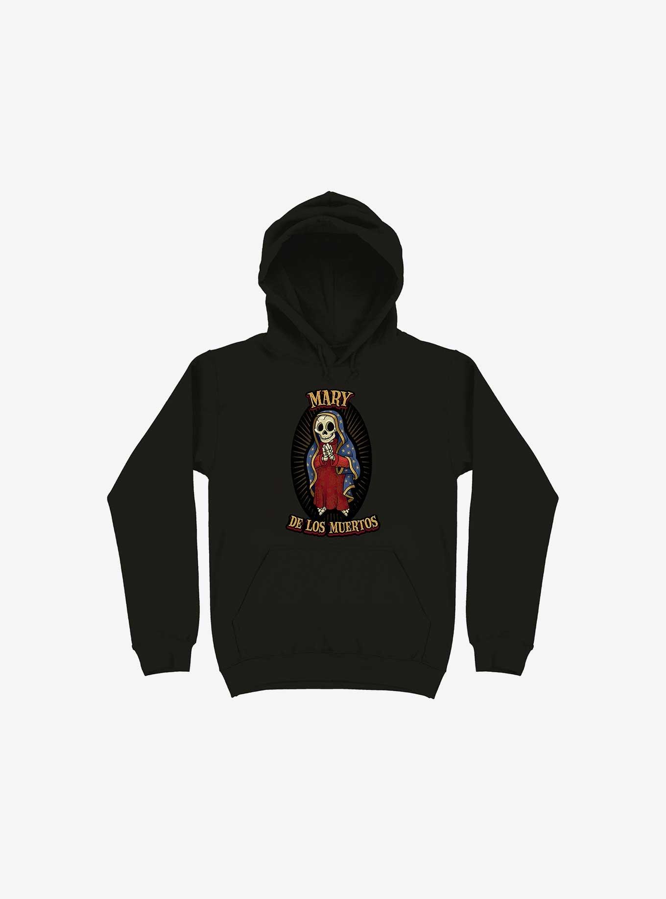 Mary De Los Muertos Black Hoodie - BLACK | Hot Topic