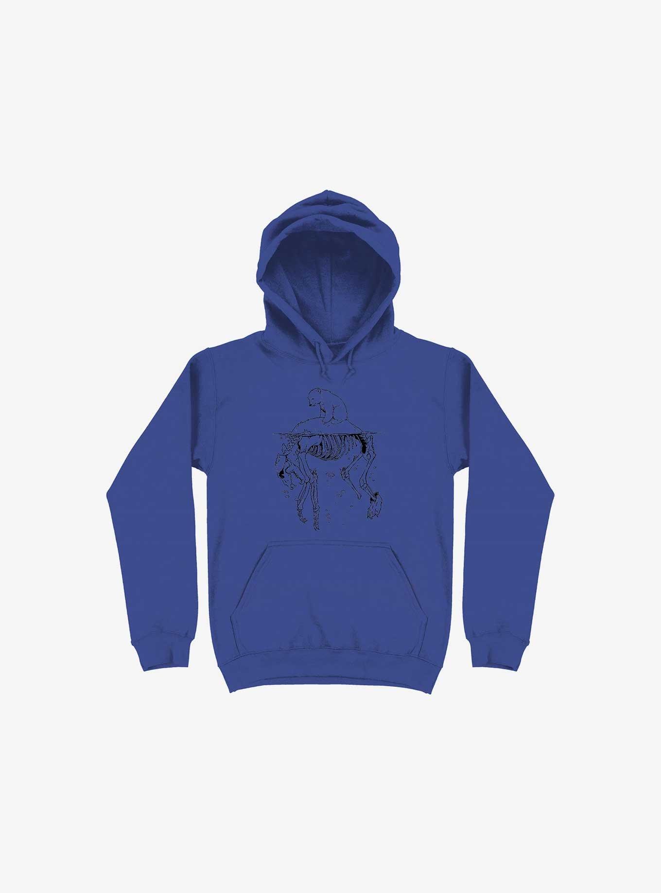 Polar Mother Royal Blue Hoodie, , hi-res