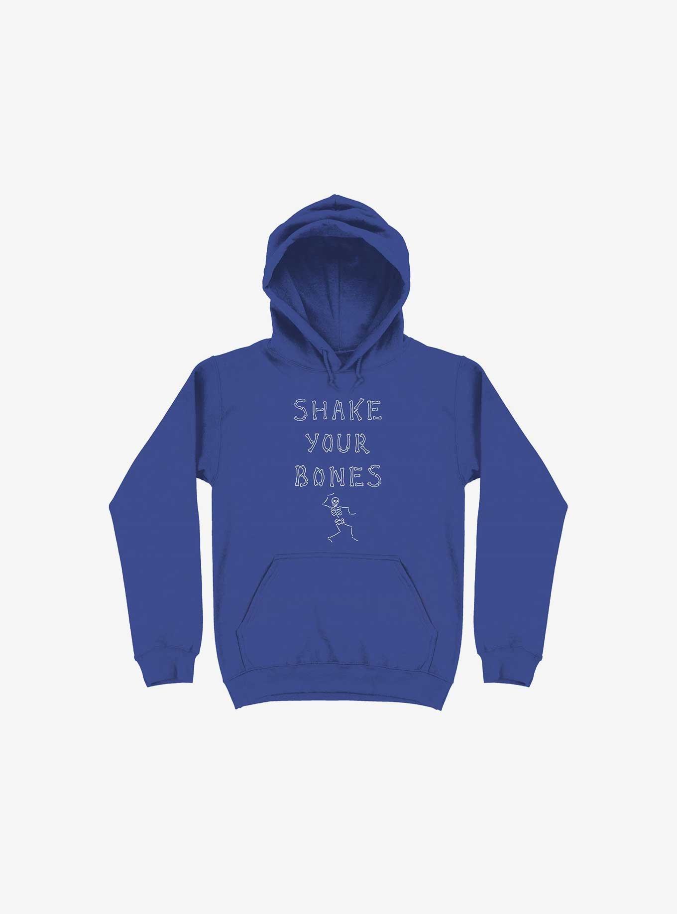 Shake Your Bones Royal Blue Hoodie, , hi-res