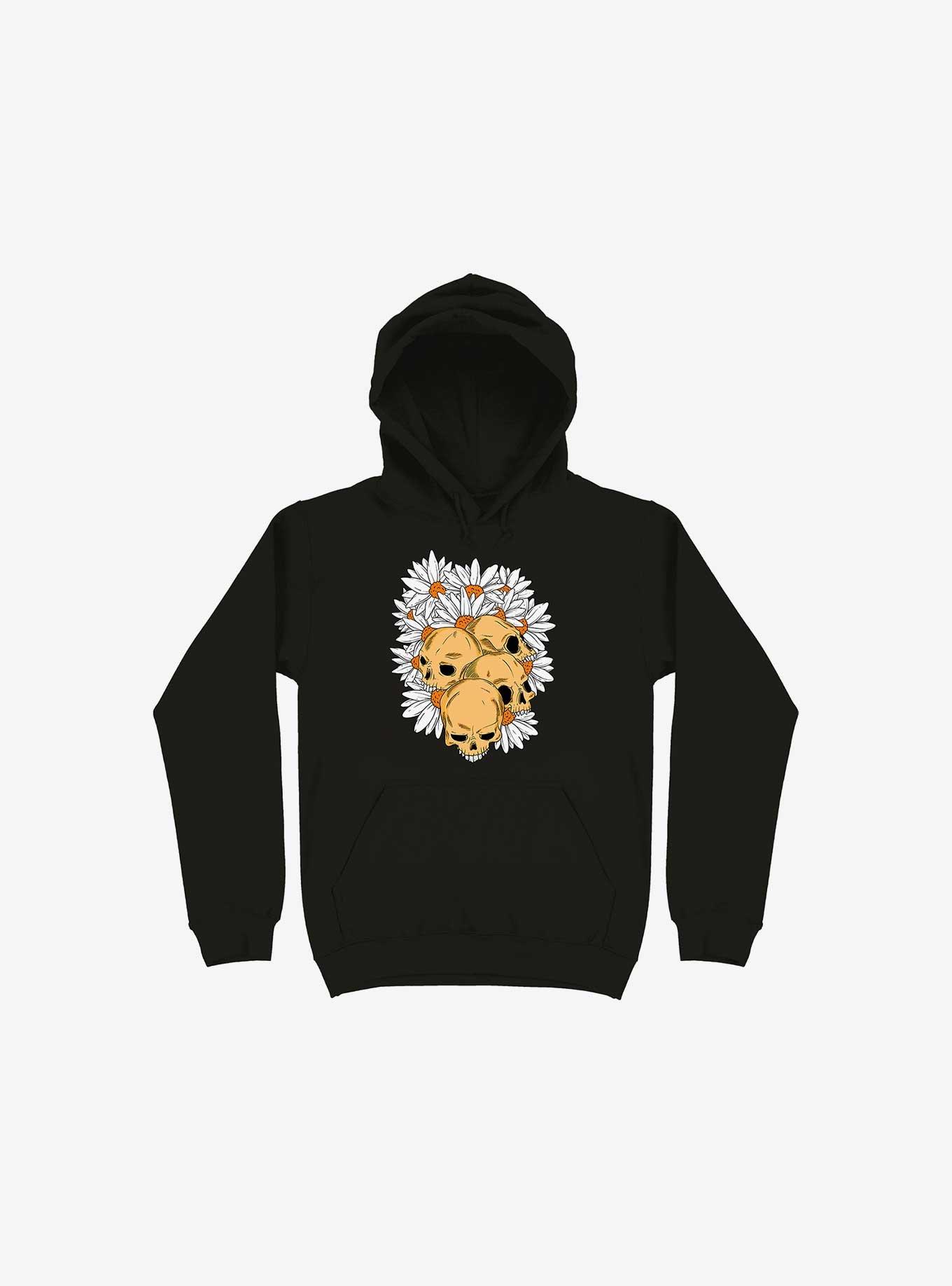 Skull Have Chance Black Hoodie