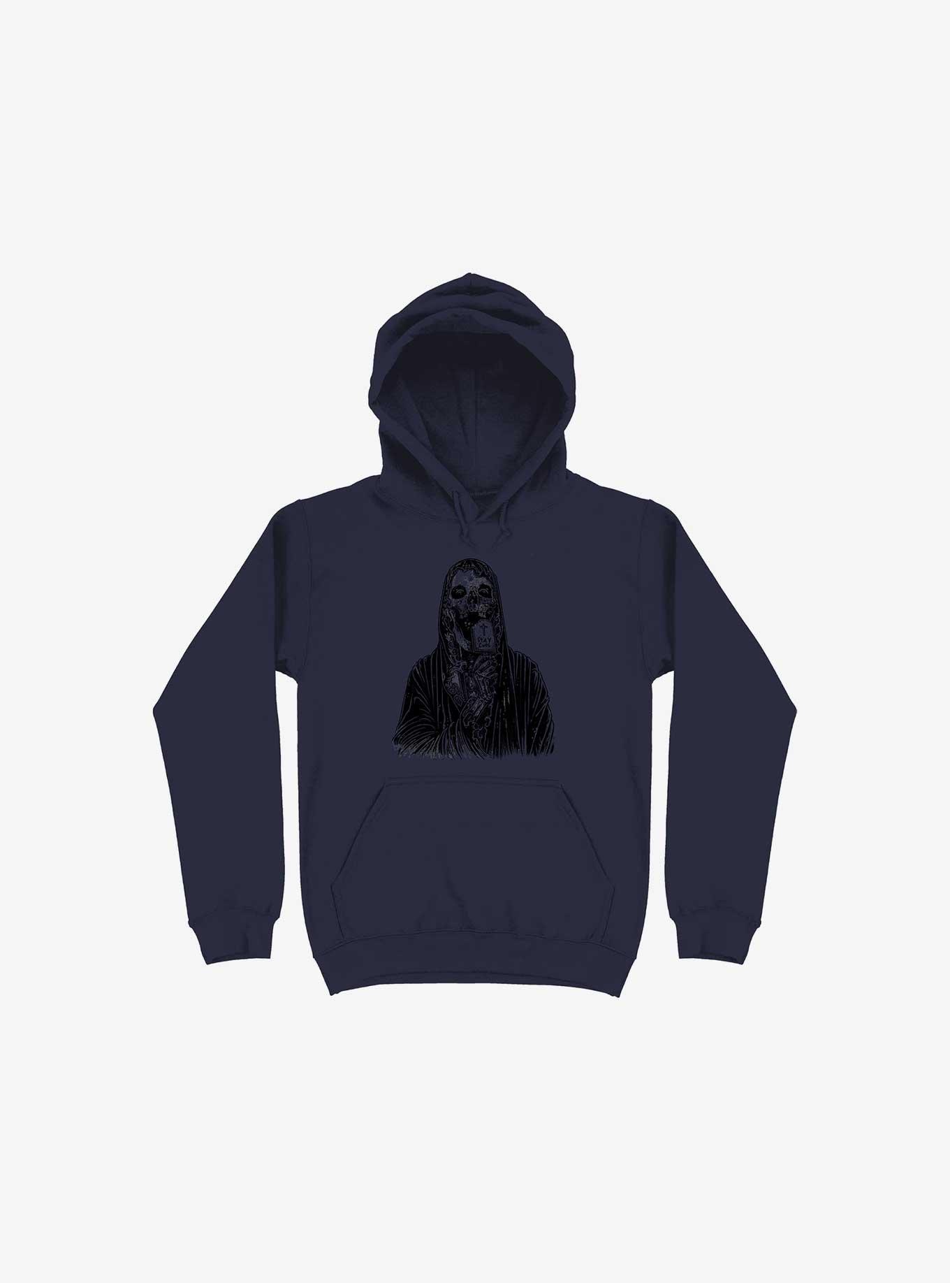 Stay Cool Navy Blue Hoodie, , hi-res