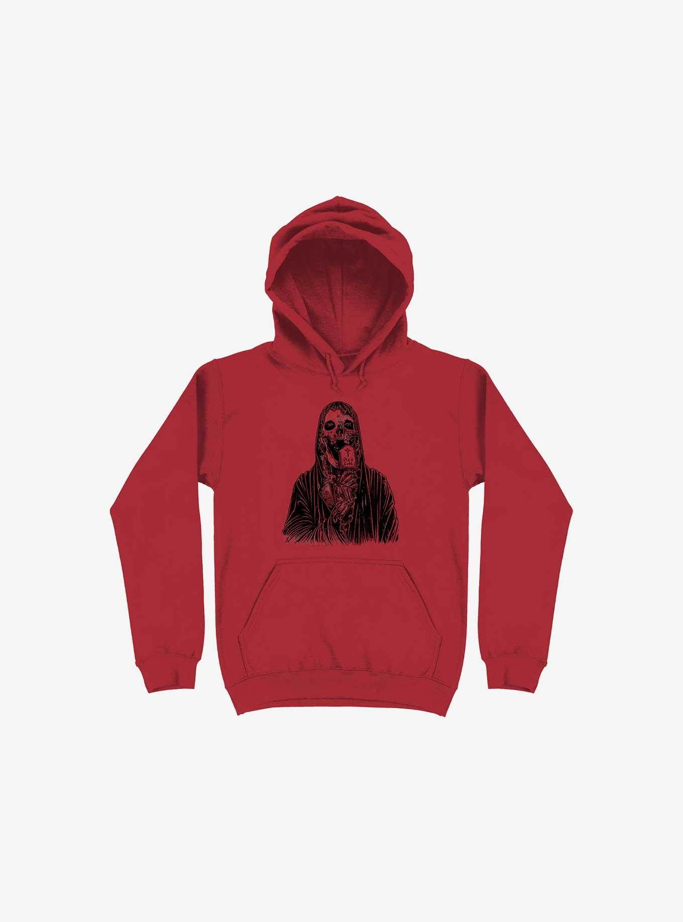 Stay Cool Red Hoodie, RED, hi-res